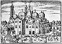 La Basilica del Santo - Incisione di Vincenzo Maria Coronelli 1697 (Corinto Baliello)